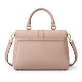 Ballora Women's Faux Leather Satchel Handbag Blush