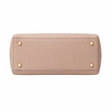 Ballora Women's Faux Leather Satchel Handbag Blush